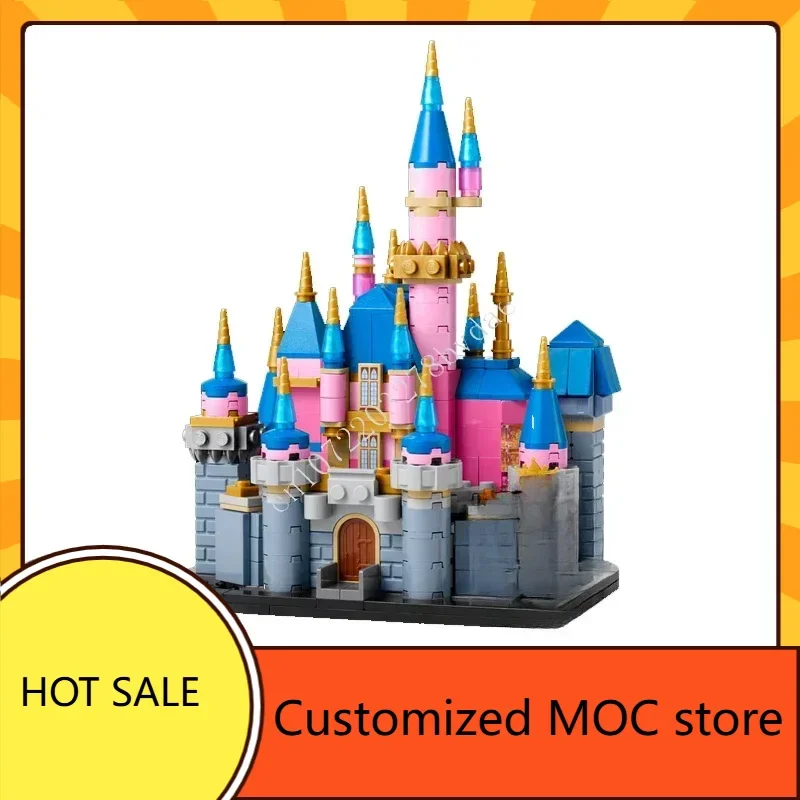 

528PCS MOC Medieval Castle Puzzle Mini Beauty Sleeping Castle DIYAssembly Set Christmas Birthday Toy For Holiday GiftKids Age