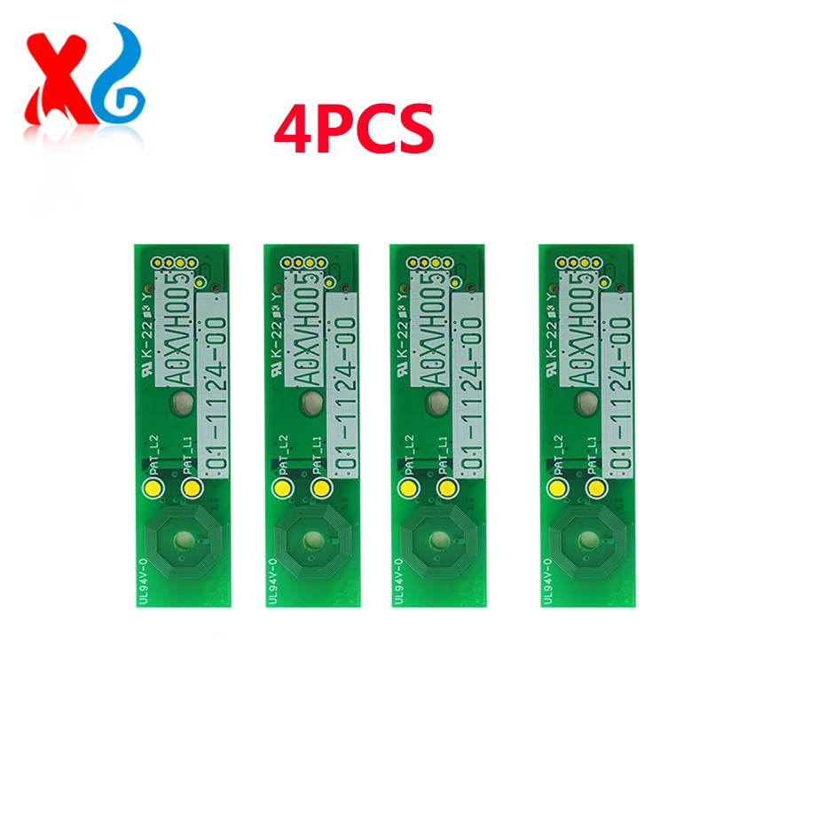 

4 шт. чипы DV-313 (DV313) для блока проявки Konica Minolta Bizhub C368, C308, C226, C266, C258, C227, C267, C287, C367