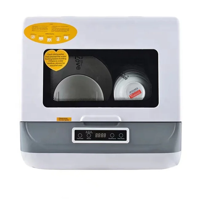 

New Design Household Smart Mini Dish Washing Machine Automatic Portable Tablelet Dishwasher For Kitchen