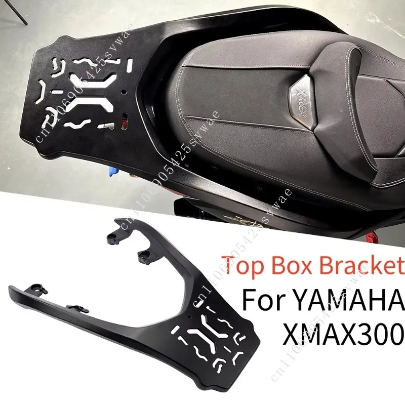 

High Quality for Yamaha XMAX 300 Rear Luggage Storage Motorcycle Rack Tailbox Bracket Aluminum Durable 2017 2025 Backrest