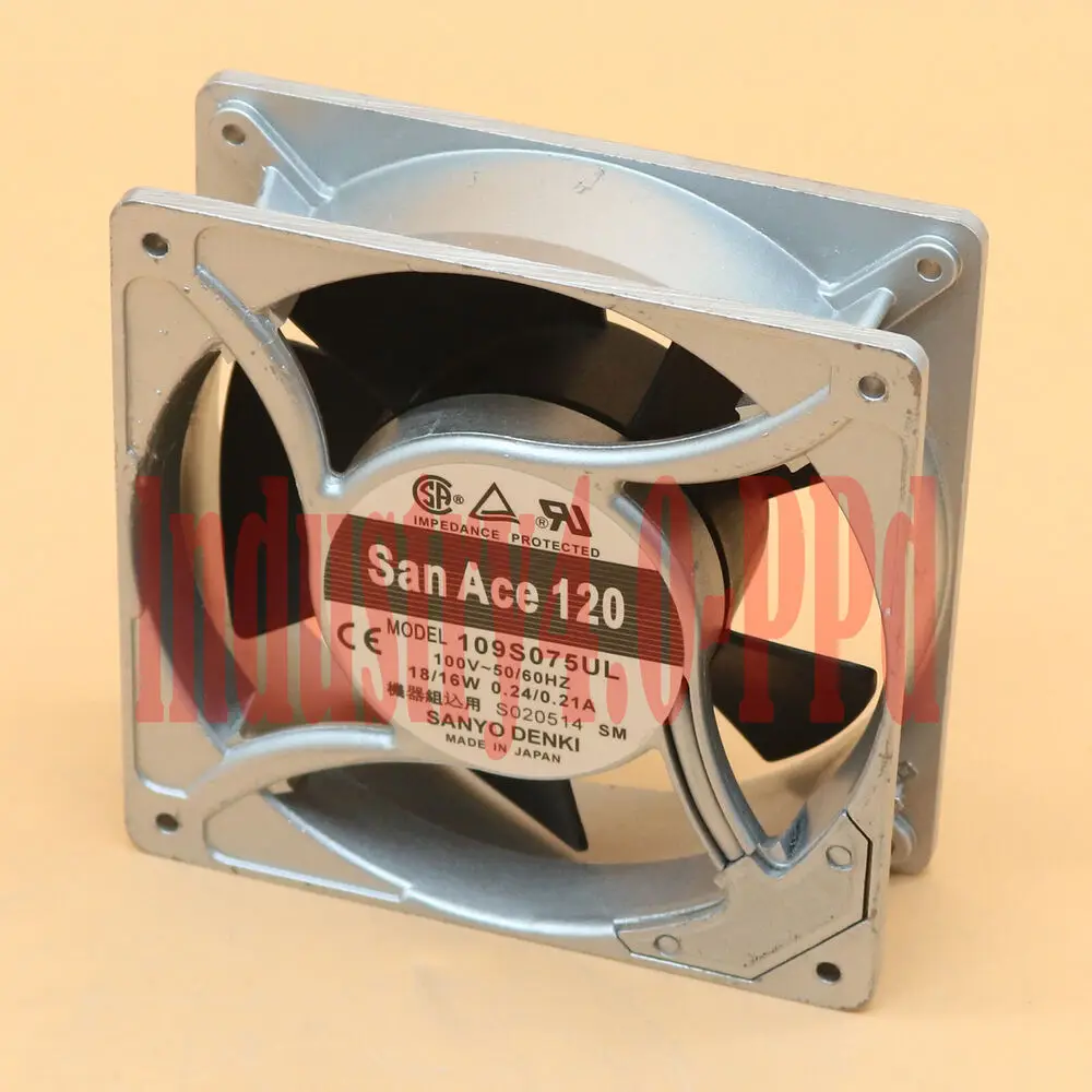 

109S075UL For SANYO San Ace120 18/16W 0.24/0.21A New cooling fan#QW