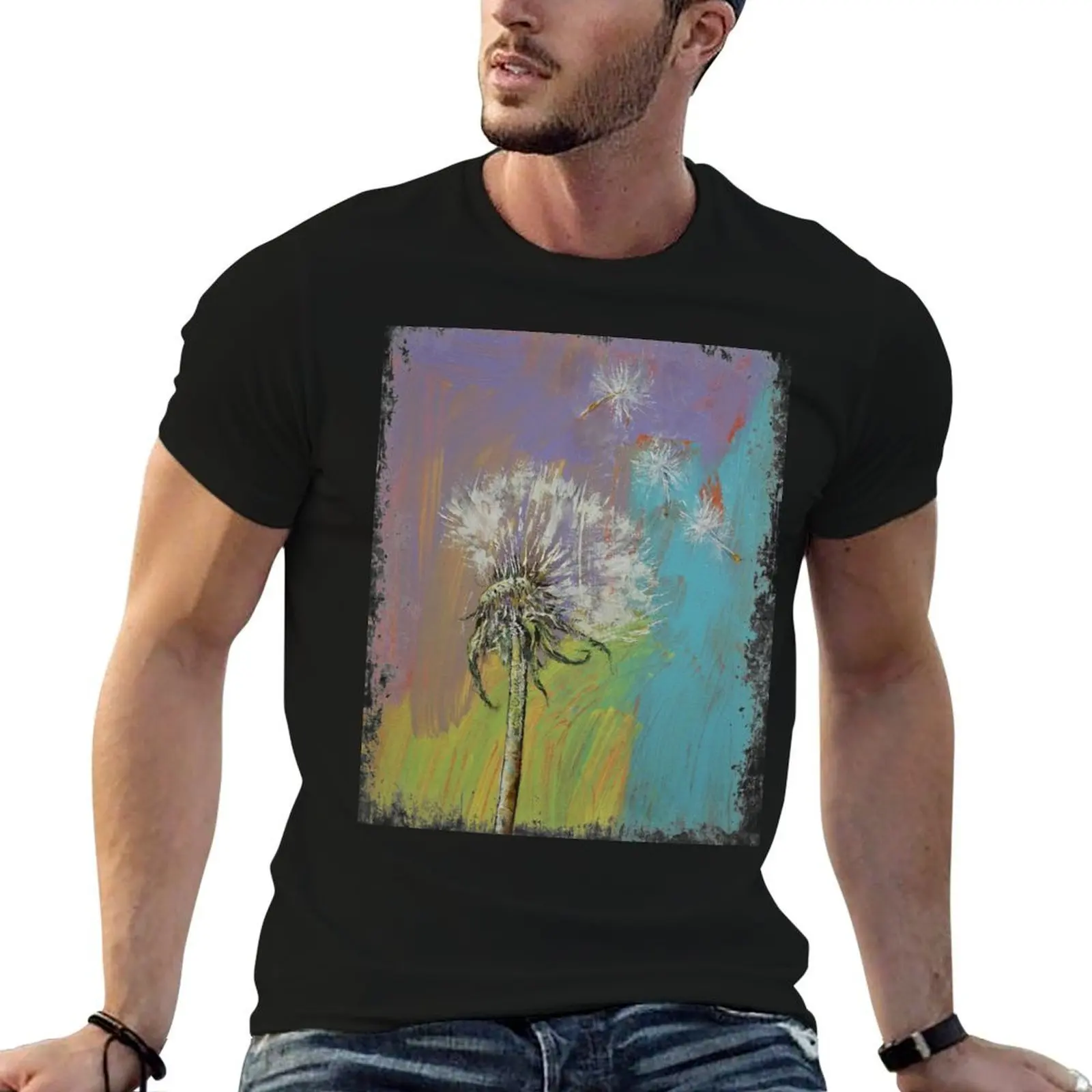 

Dandelion T-Shirt funny t shirts cotton man t shirts high quality luxury brand T-Shirt