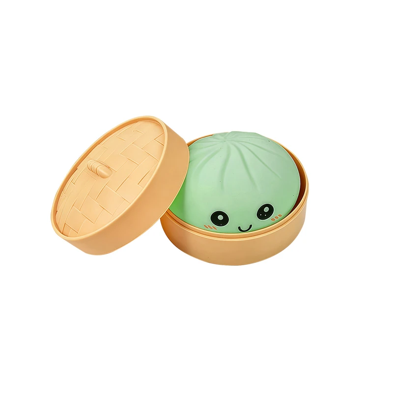 Simulatie Flash Dumpling Drukbal Langzaam rebound Zacht knijpen Decompressie Thuiskantoor Decoratie Kinderen Volwassenen Verjaardagscadeau