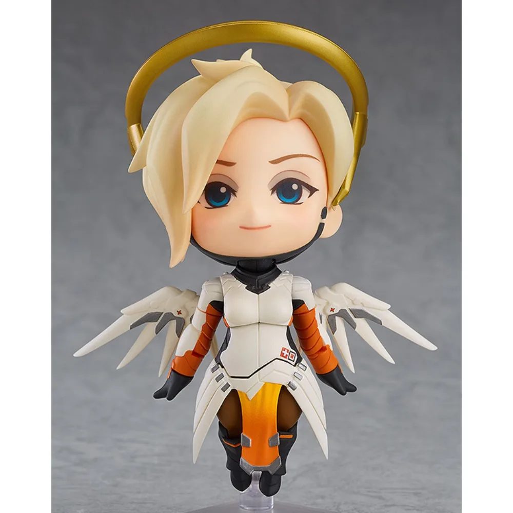 

Anime Character Girl Figurine, Q-Version Cute Angel Angela Figurine Model Desktop Decoration Gift
