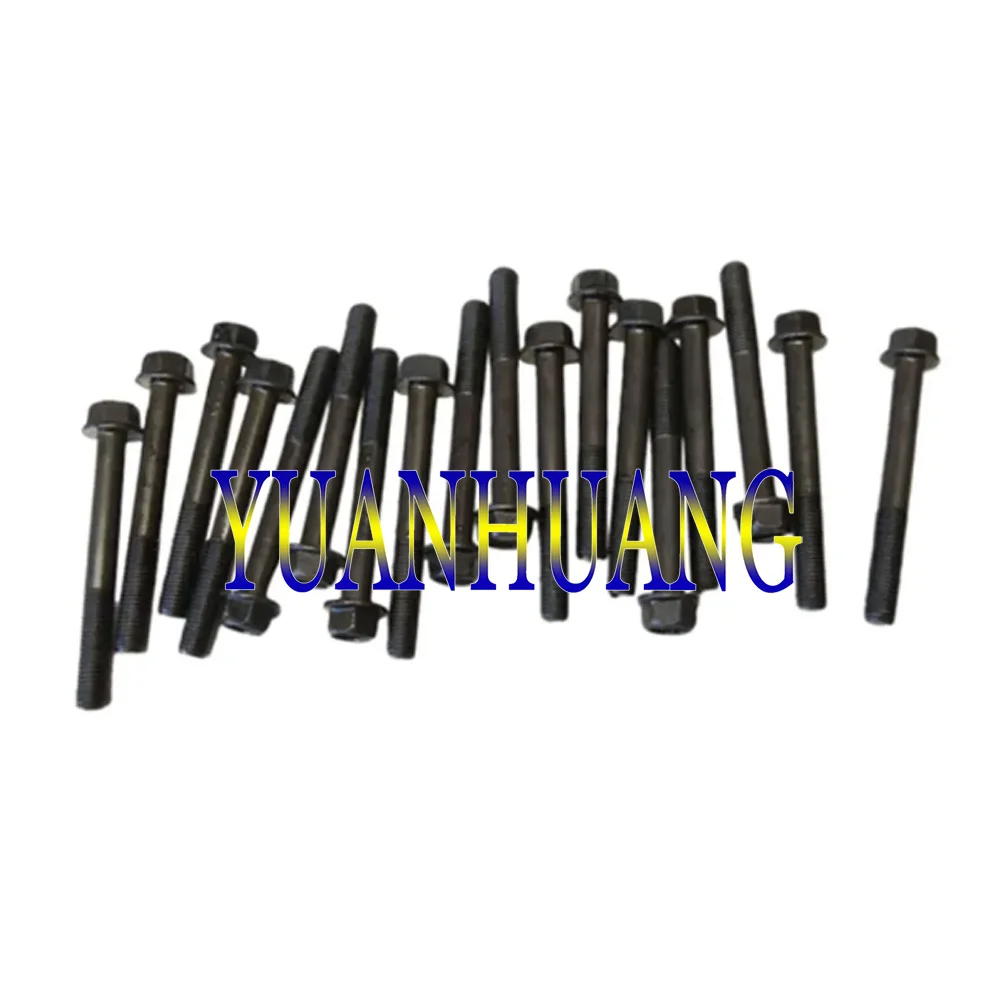 18Pcs S4S Cylinder Head Bolt for Mitsubishi Engine Machinery Parts