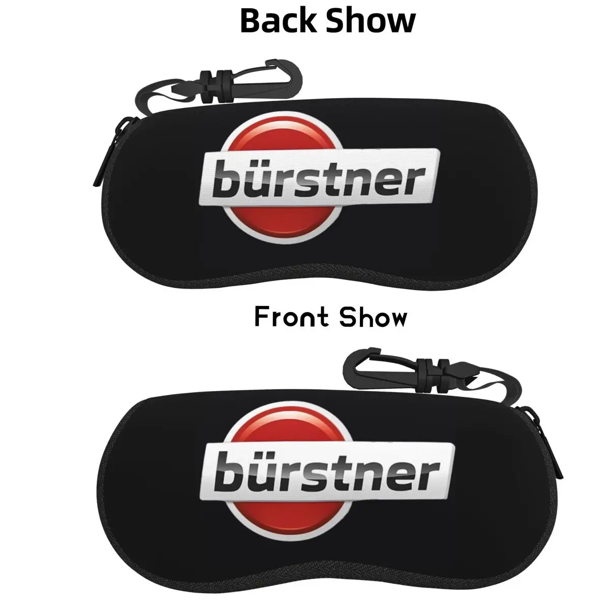 حافظة نظارات على شكل قافلة من بيرستنر، صندوق نظارات شمسية واقي للنساء والرجال، حقيبة نظارات ناعمة