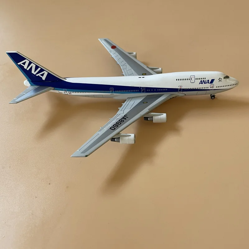 Metal 1:400 Ana Trading B747-400D JA8960 Plane diecast Model