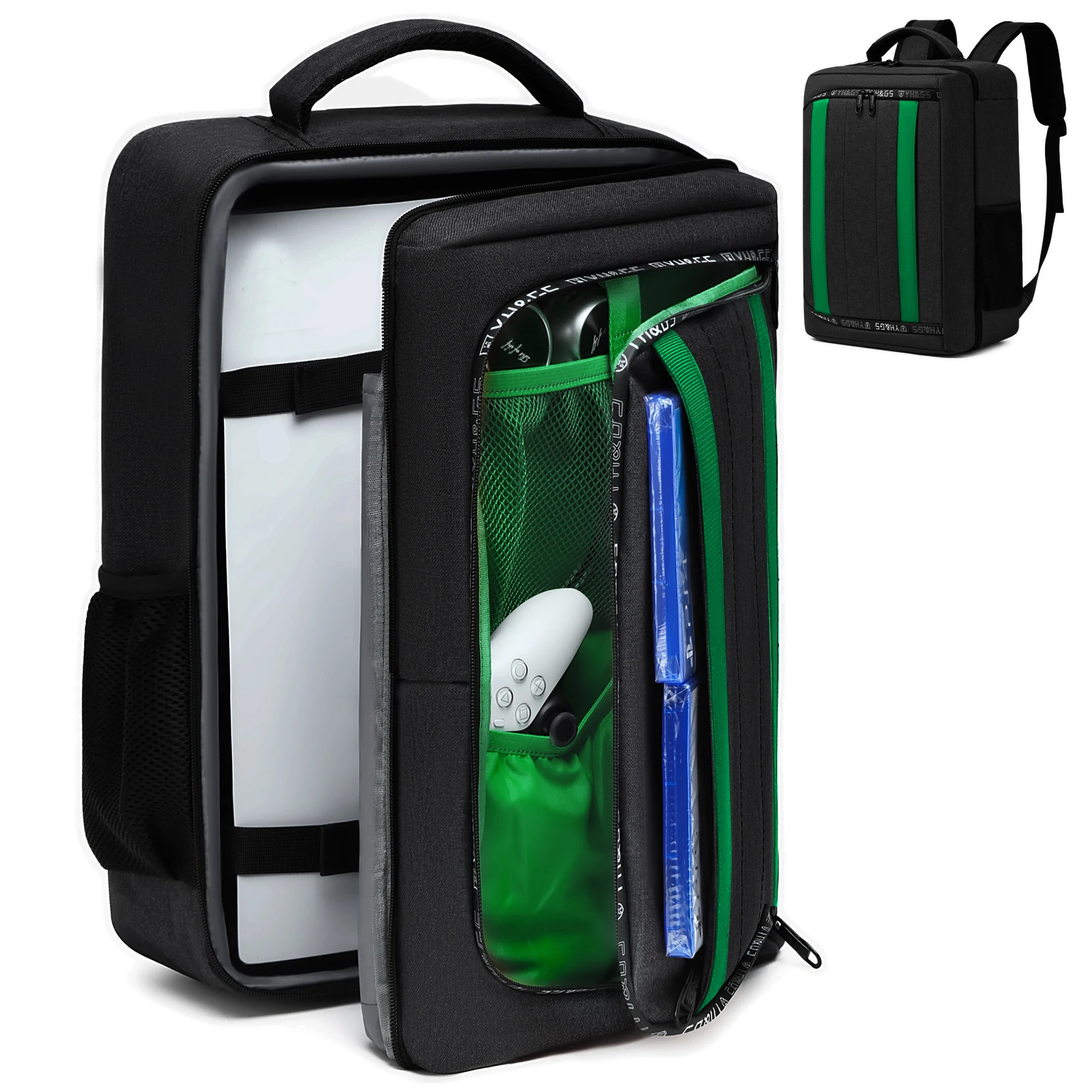 

Дорожный рюкзак для PS5, защитный чехол, контроллеры, игровые диски/игровые аксессуары для игровой консоли Playstation 5