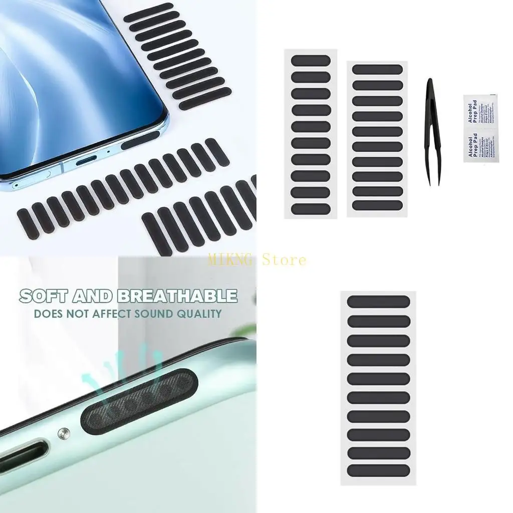 

Anti Dust Proof Adhesive Stickers for phone Cellphone Speaker for Protection Dust Cover Hole Mesh Cover best sale