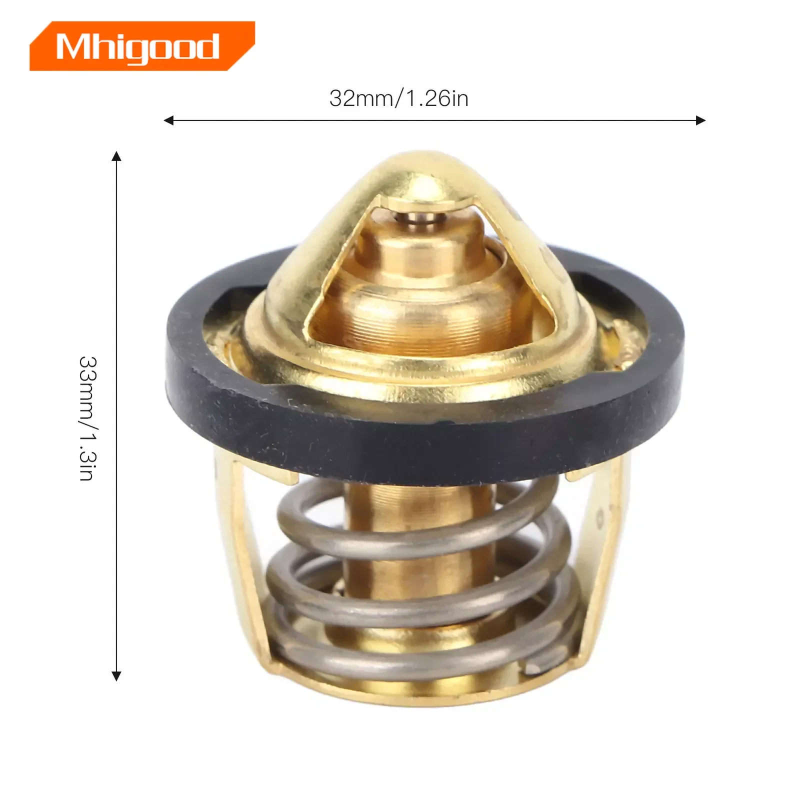 70° 80° 70 degrees 80 degrees Motorcycl Engine Coolant Thermostat For CH250 CF250 CH CF 250cc
