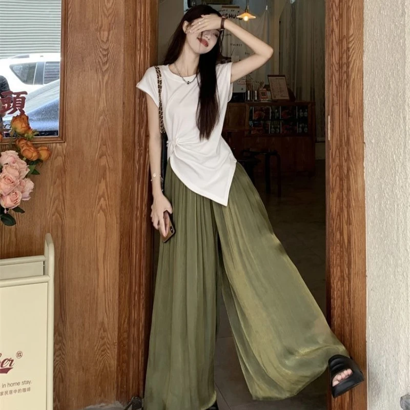 

Office Women's Pants Two Piece Set Professional Wear To Work New in Matching Groups Co Ord Luxury Aesthetic Full Ladies Trouser