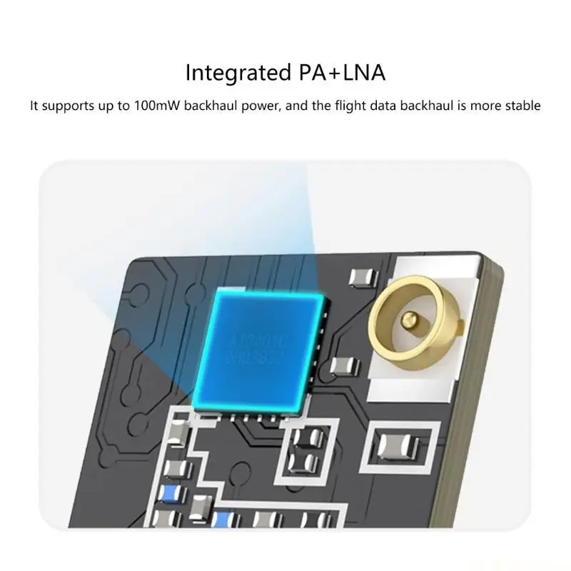 E56B Enhances Flying Experience ELRS 2.4G PA100 Receiver Stable and Accurate