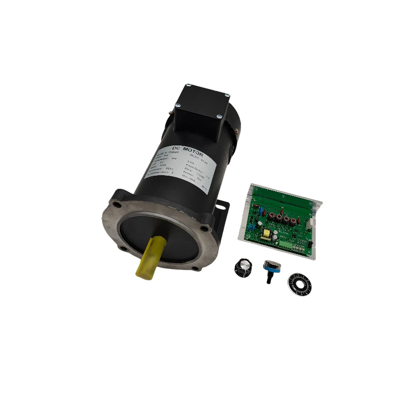 Factory Supplied 113ZYT  90V  1/2 HP 1750rpm  High Speed Engine Driver dc Brushed  Forced air Cooling  Motor   Controller set