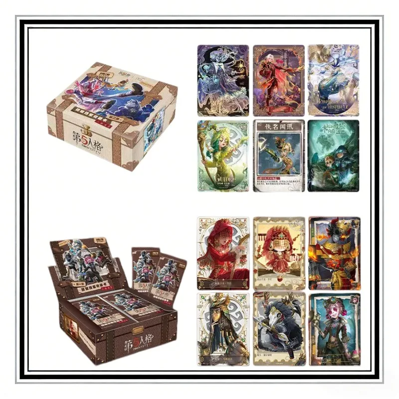 Tarjeta Coleccionable Oficial KAYOU de la Quinta Personalidad con Clues Ocultos, Tarjeta de Anime, Juguete, Regalo