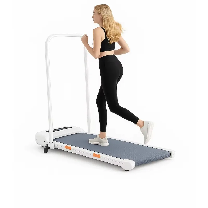 2 In 1 Foldable Treadmill Walking Pad Mini Under Desk Treadmill For Home And Office