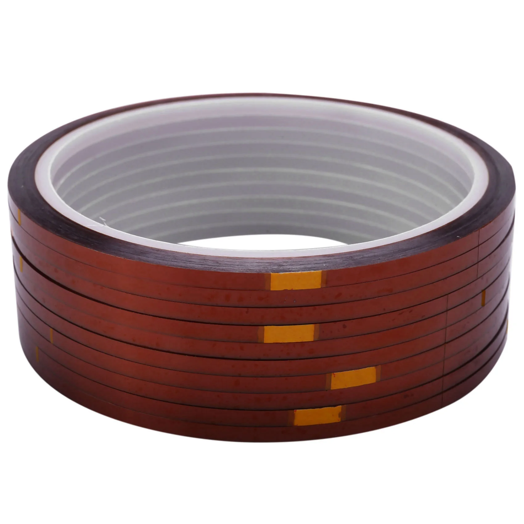 10 rolls 33mx3mm Heat Resistant Heat Temperature Adhesive Tape Sublimation Mug Tape,Brown color