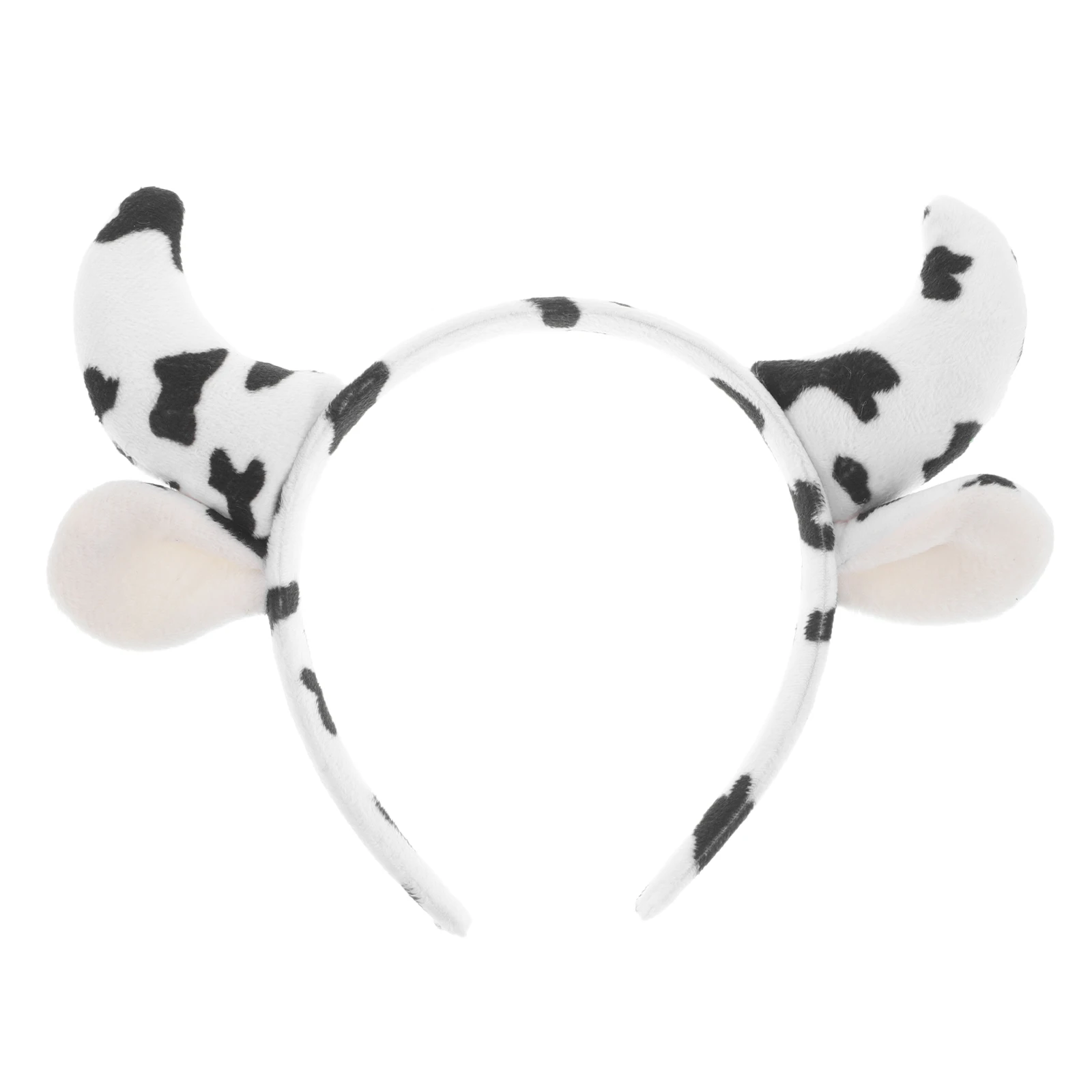 

Headband Horn Cow Custome Accessories Halloween Animal Ears White Costume Woman