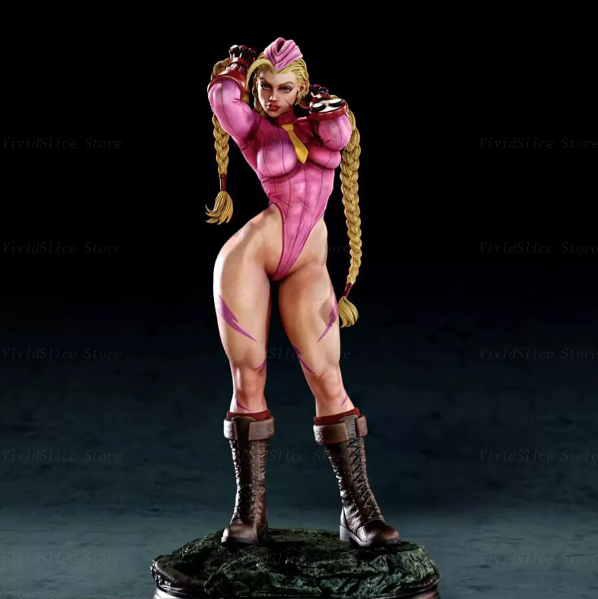 

1/18 1/24 Cammy White Killer Bee: 3D-модель из смолы для самостоятельной сборки, неокрашенная, высокодетализированная миниатюрная фигурка