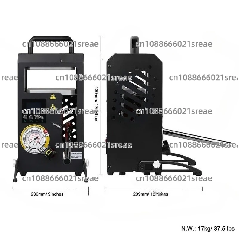 10T Resina Caldera mit Manómetro Resina Caldera Quizquina de Calandrado und Calor