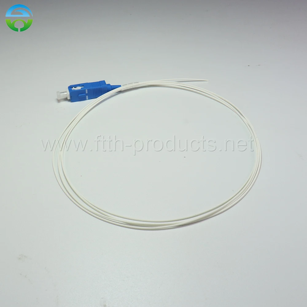 10 Pcs Pigtail Sc/Upc Sm Simplex G652D Pvc 0.9Mm