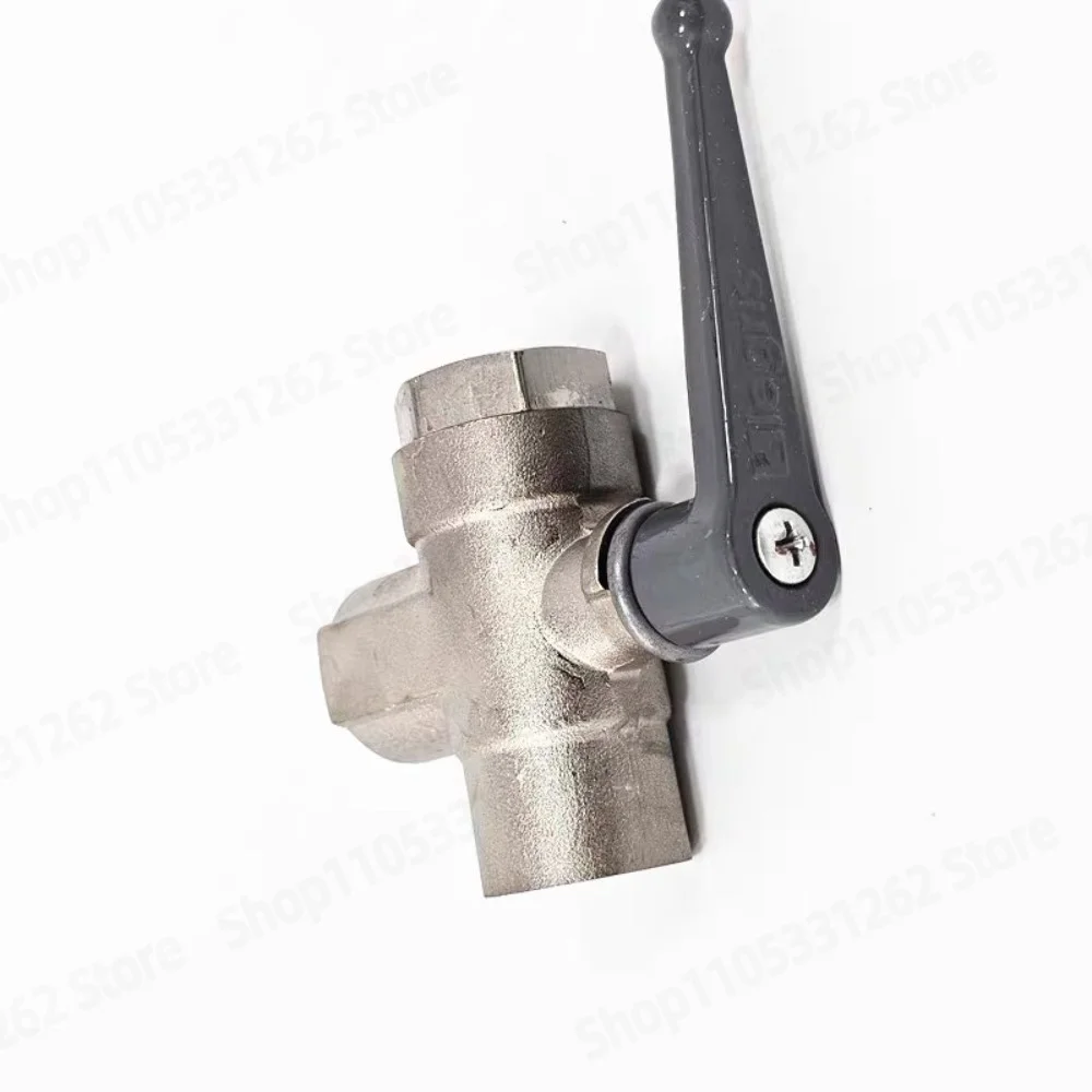 Three Position Three Way Right Angle Manual Ball Valve Industrial Fluid Control Valve 04820917 04820613 04821827 04821221
