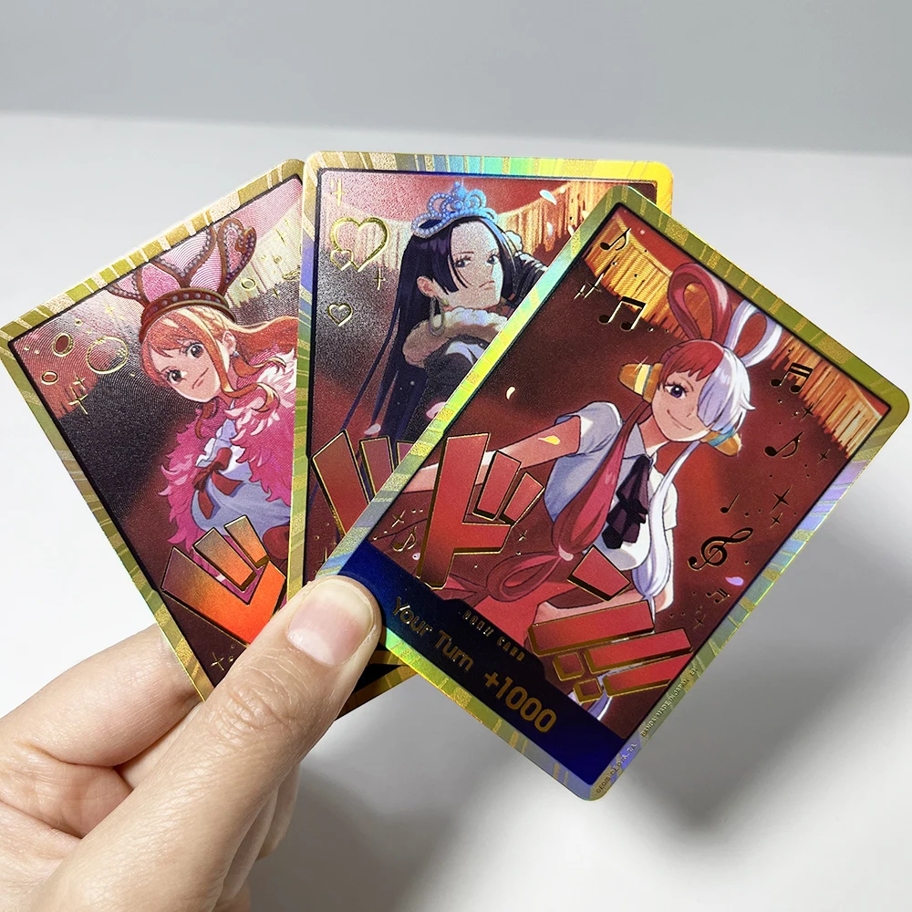 DON！！ONE PIECE Anime Collection Game Card Proxy OPCG English/japanese Hancock/Nami/Robin/Nice Robin/Uta texture Hotstamped Card view 4