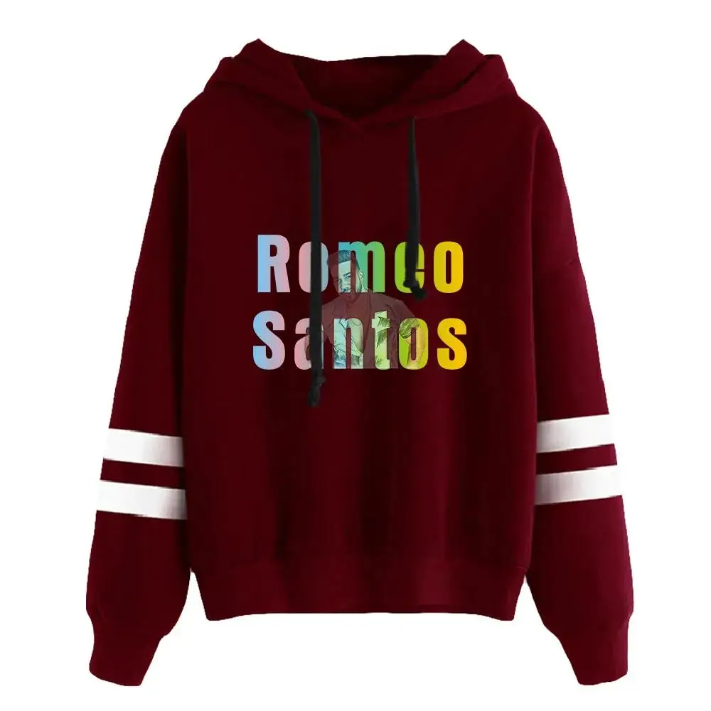 

New Romeo Santos Aventura American R&B Singer Daily Winter Hoodies Casual Streetwear Printed Pullovers Sweatshirt