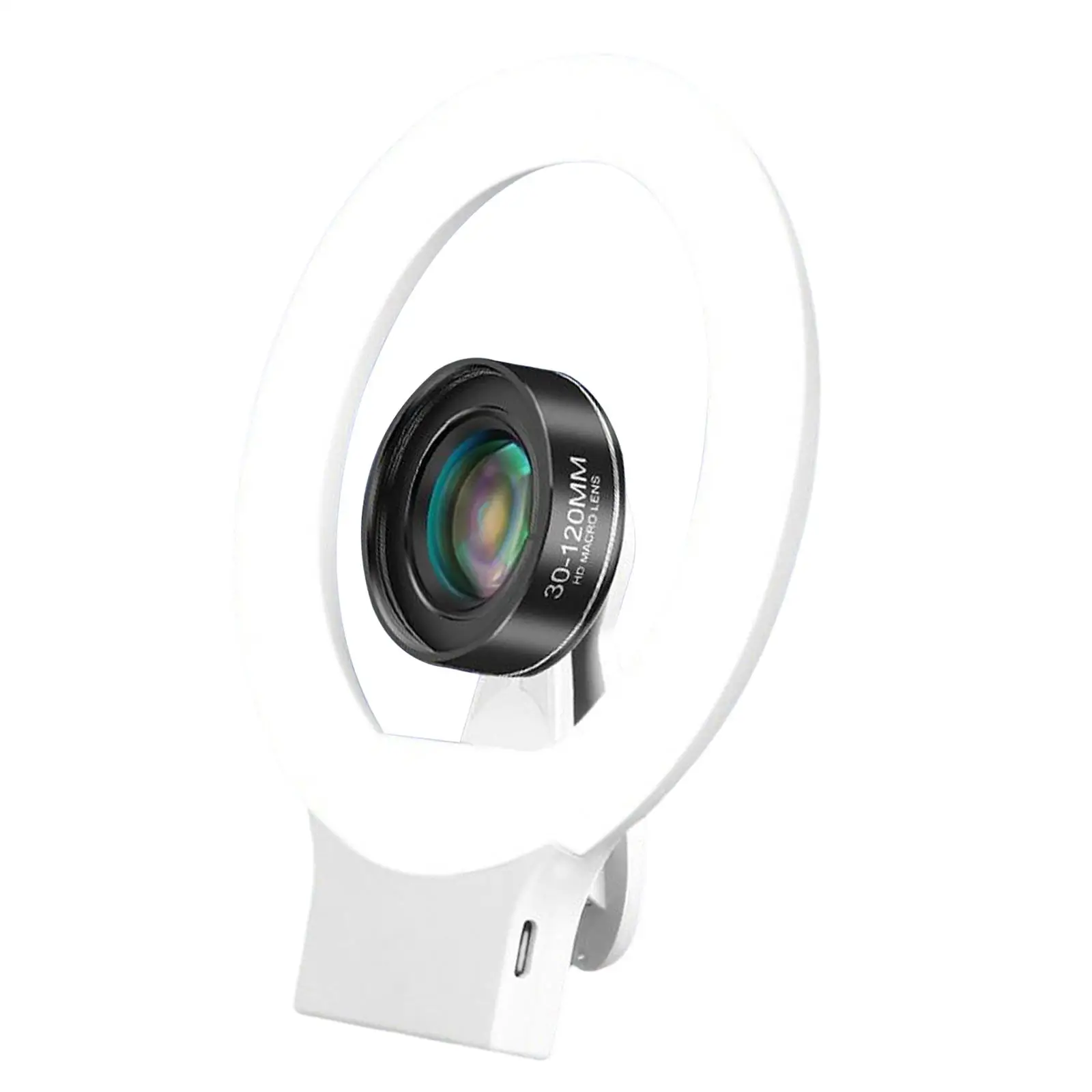 USB Charging Mobile Phone Fill Light Clip On for Conference Video Recording