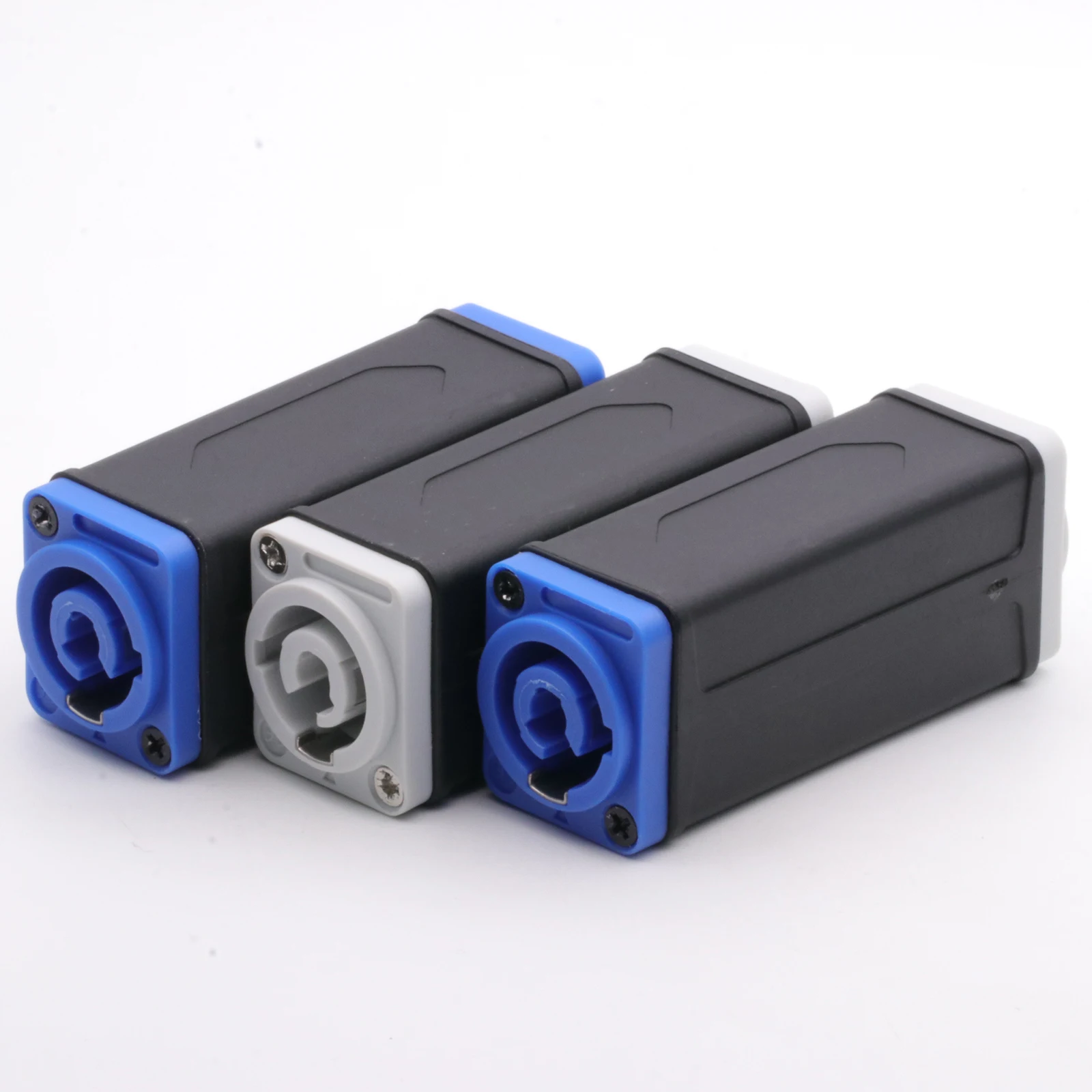 1PC Powercon Couplers Connector NAC3MM Blue White Blue BLue White White Lights Chassis Socket Extension Aviation Connector