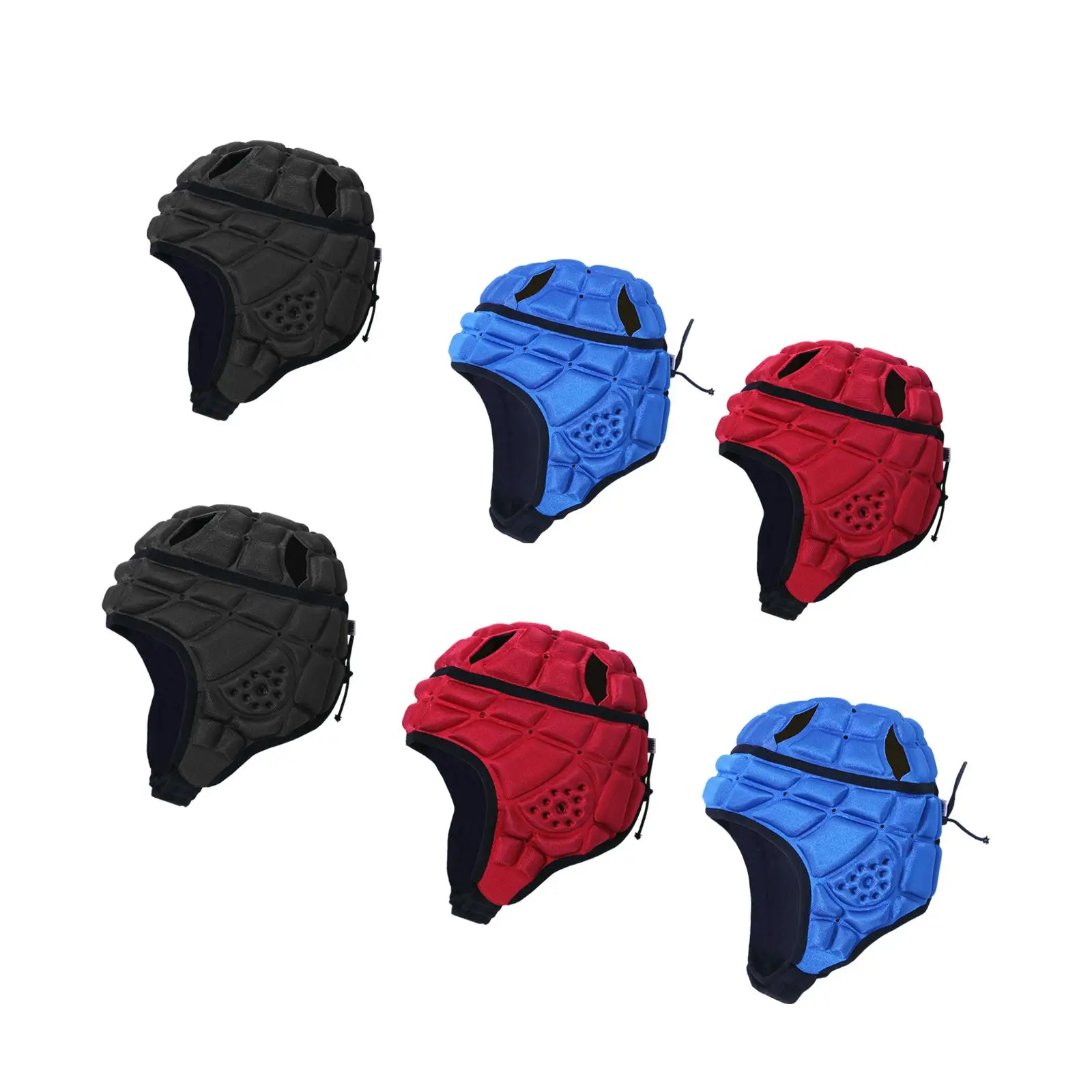 Rugby Helmet Headguards Headgear for Soccer, Scrum Soft Protective Helmet for