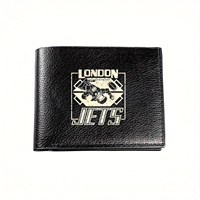 London Jets Astronaut Graphic Wallet Business Mens Casual Elegant Simple Practical Quality Wallet Stylish Printing Graphic Creat