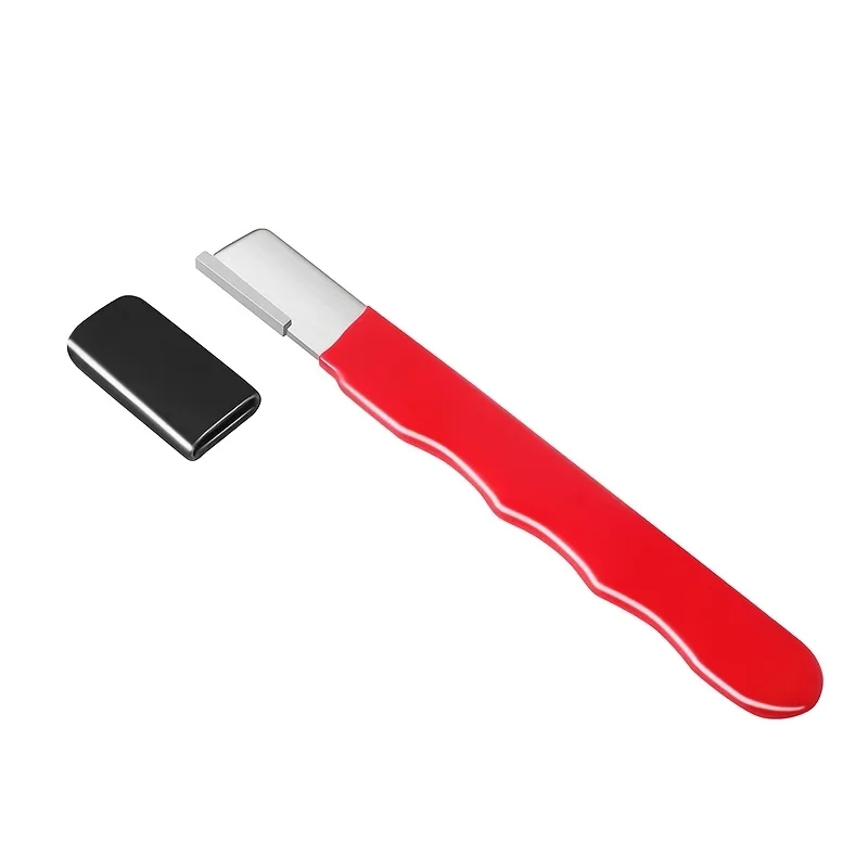 Red Sharpener Professional Kitchen Sharpener Stone Multi functional Tool, Used for Grinding Various Blades