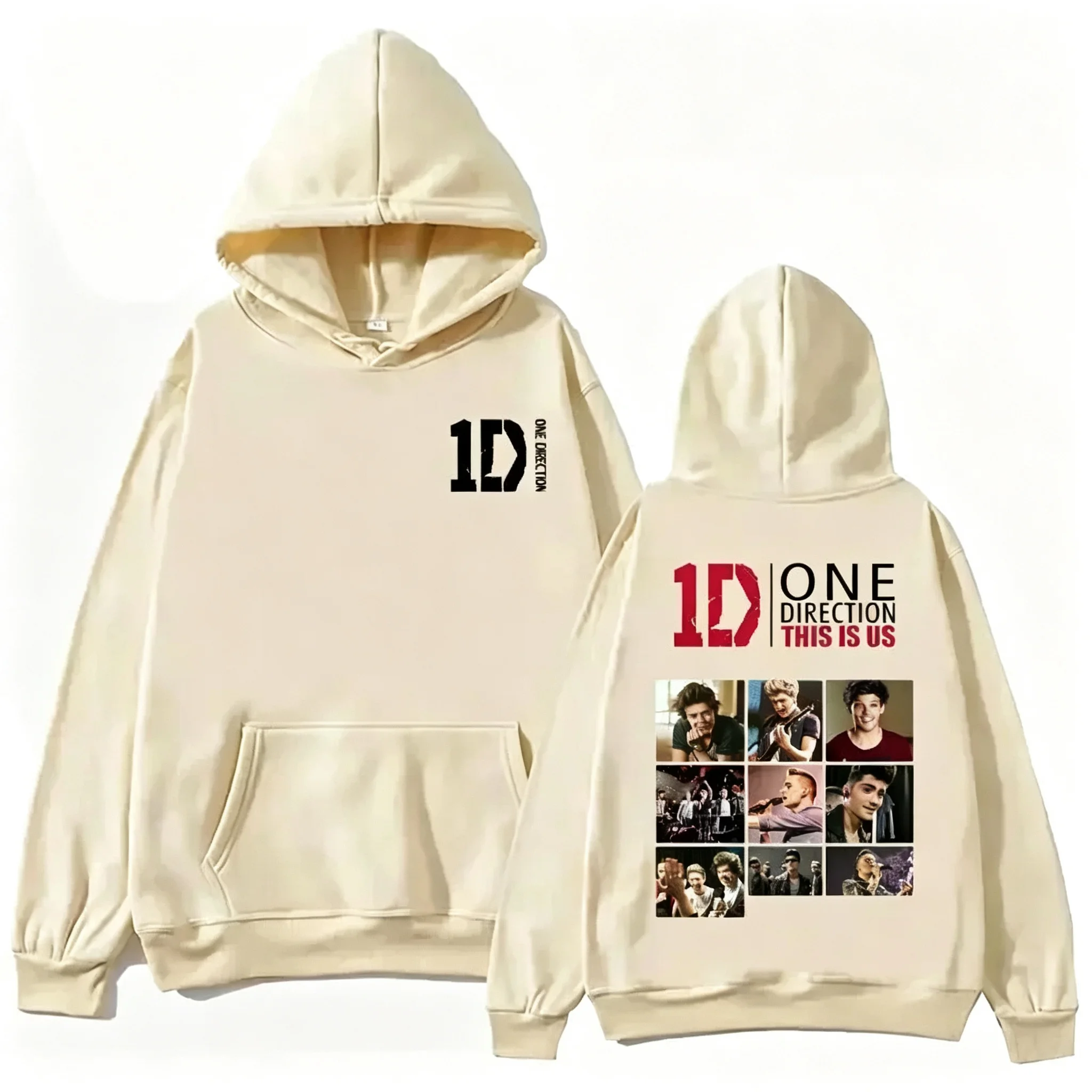 One Directions Band Hoodies Grunge Langarm-Punk-Sweatshirt Vintage Herbst-Winter-Kleidung Hip Hop Sudaderas Musik-Pullover – Detail 11