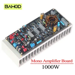 BAHOD UAD1000W Mono High Power Digital Amplifier Board Class D HiFi High Fidelity Audio Amplifier Board with Heat Sink
