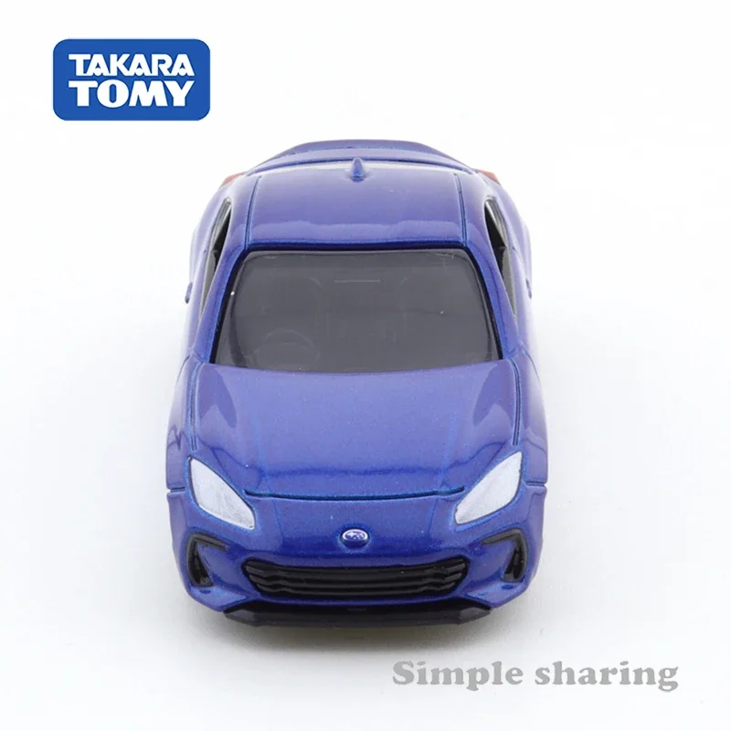 Takara Tomica Tomica no.28subaru BRZ samochód zabawki ze stopu odlewany Metal pojazd mechaniczny Model prezent świąteczny dla dzieci zabawki dla chłopców