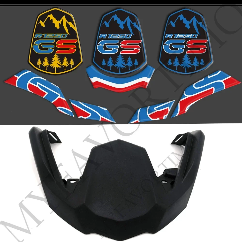 

For BMW R1250GS LC ADV R 1250 GS Adventure Front Beak Fairing Extension Wheel Extender Cover GSA Motorcycle Stickers Decal 2019