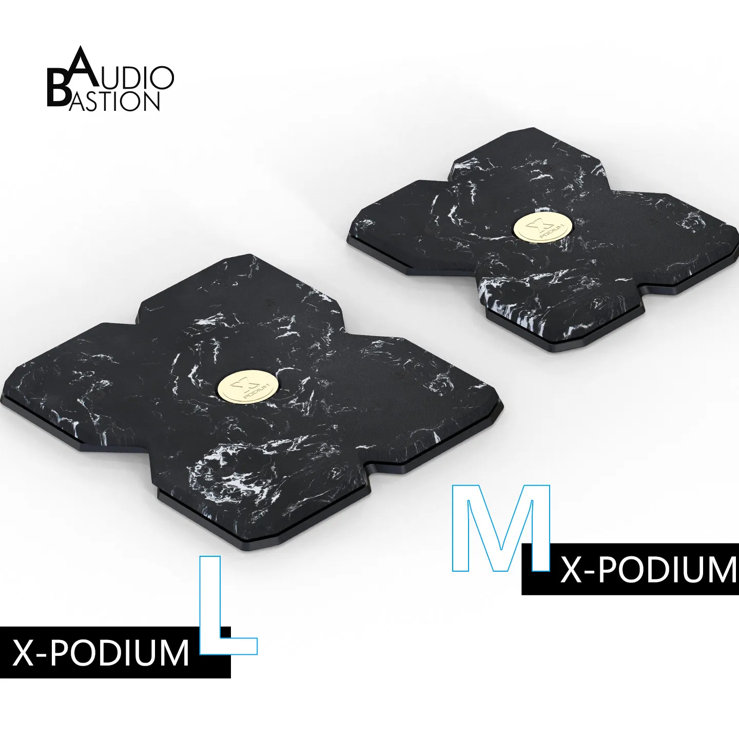 SpeakerShock absorber plate rock base tripod anti-vibration quartz stoneEdinburgh shock-absorbing audio subwoofer equipment rack