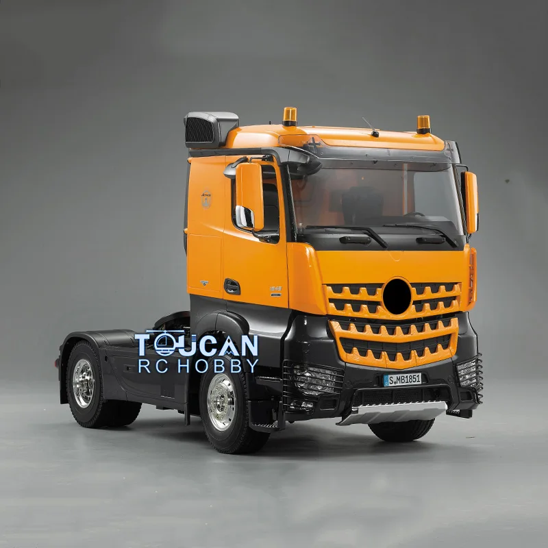 

TOUCAN Lowtop 1/14 RC Трактор Электрический Грузовик 4*2 Окрашенный Автомобиль с дистанционным управлением для 540 Мотор Игрушки Подарки Модель THZH1029