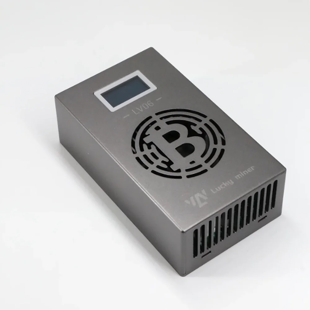 Lucky Miner LV06 500GH/S 15W مع BM1366 Asic Chip الصامت بيتكوين دعم Sha256 BTC BCH BSV DGB عملات لاكي آلة اليانصيب