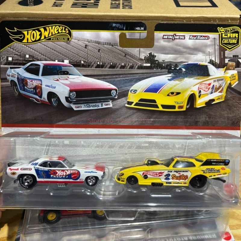 

Высококачественные модели Hot Wheels Mix 3, коллекция премиум-класса 1/64, 2 шт. — внедорожный комплект Subaru Plymouth Toyota, литые автомобили