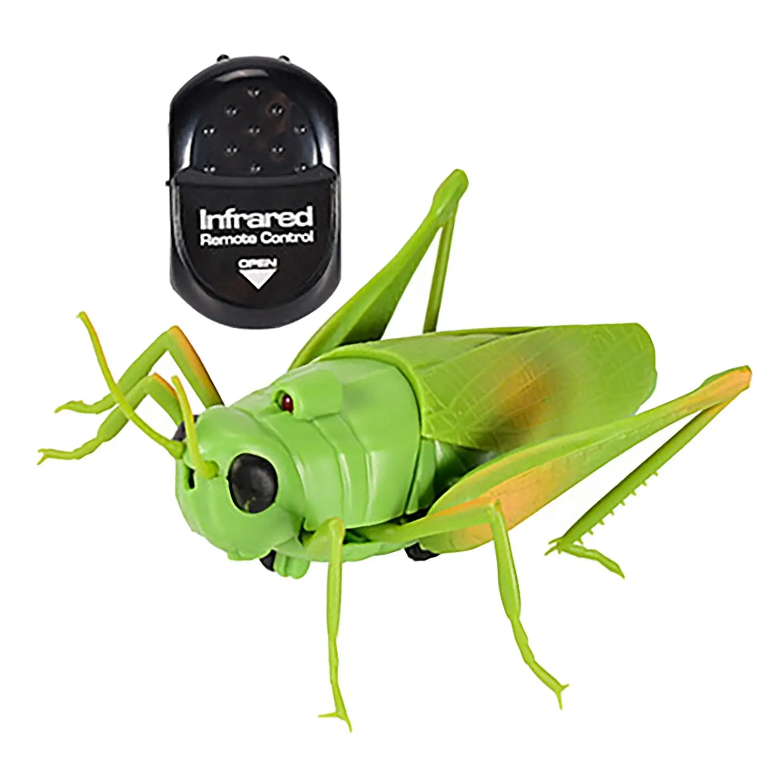 Simulation RC Grasshopper Toy, Tricky Toys Remote Control Animal Toy for Kids 6 and Up Gift