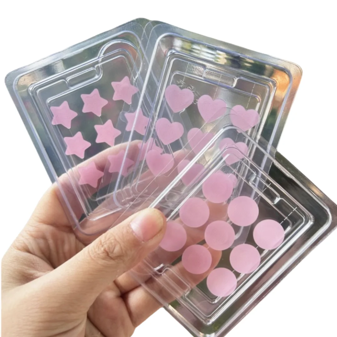 9 قطع من رقعة حب الشباب على شكل قلب لطيف: غرواني مائي من الدرجة الطبية، آمنة للبشرة الحساسة للتطبيق بثقة