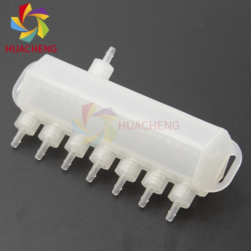 2 PCS Printer Ink Circulation Splitter Filter for XP600/4720 Printhead Durable Ink Circulation Buffer Bottle