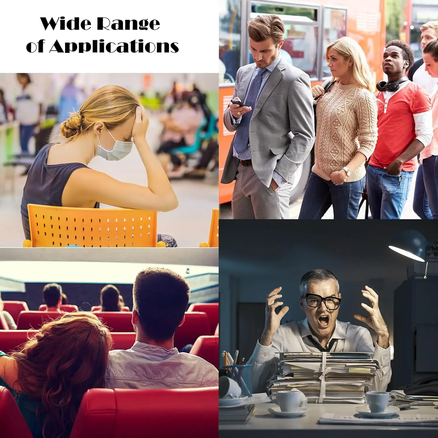 6 Pieces Cam Controller Relieve Anxiety Handheld Mini Game Remote Controller Fidget Pad Stress Reducer for Adult Relieve Stress