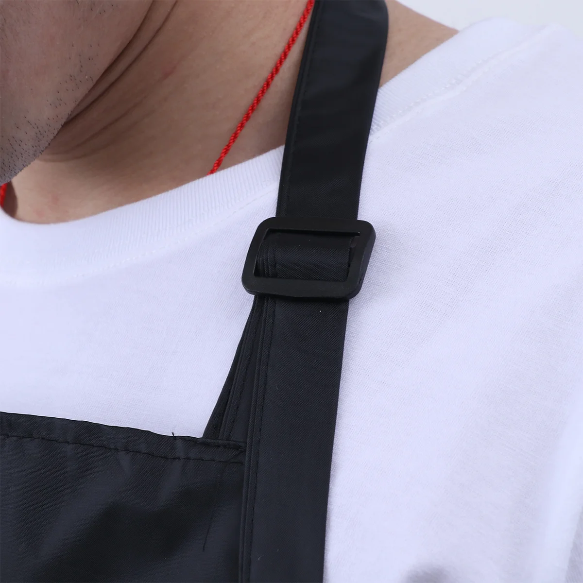 Waterproof Pvc Apron Long With Pockets Adjustable For Chef Cooking Baking Kitchen Restaurant Halter Apron