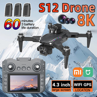 Xiaomi Mijia S12 Drone 8K Professional GPS HD Camera Drones 5G WIFI Brushless Motor Optical Flow Hovering Folding Quadcopter toy