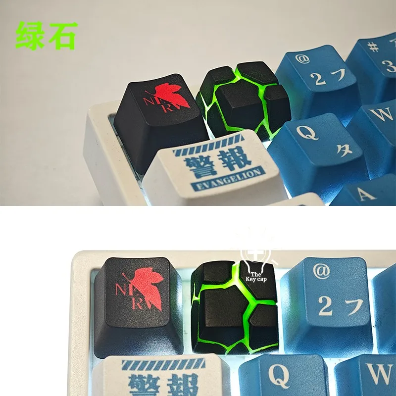 

Custom Rock Valley Resin Keycaps MX Magnetic Switch Night Glow