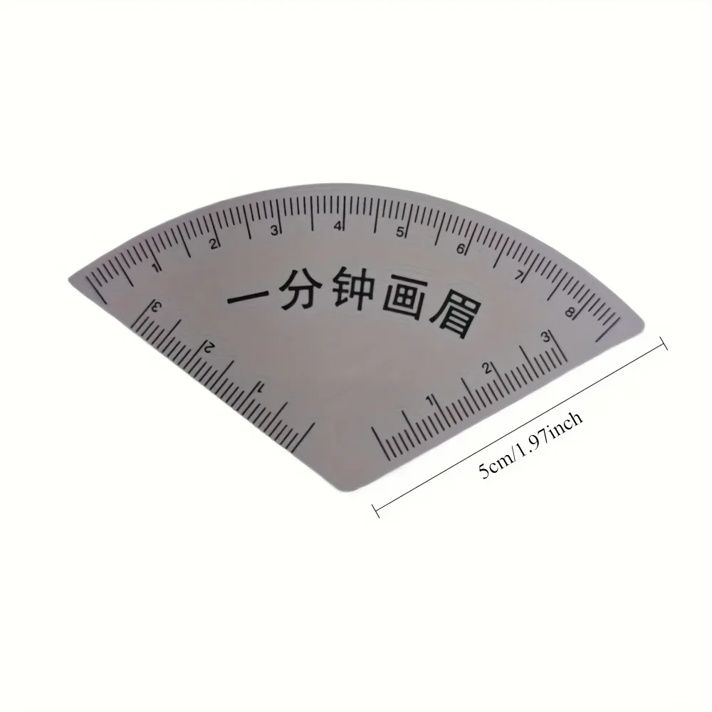 1PC wenkbrauwsjablonenkit - Instant Perfect Brows, multi-stijl sjablonen voor vrouwen, precisievormgevend hulpmiddel, dwaasbestendige gids