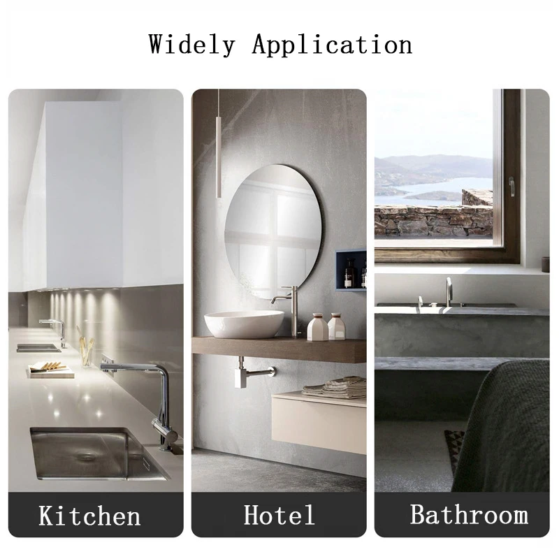 1PC Faucet Plate Hole Tap Cover Deck Plate Stainless Steel Bathroom Kitchen Sink For Most Single Hole Faucet