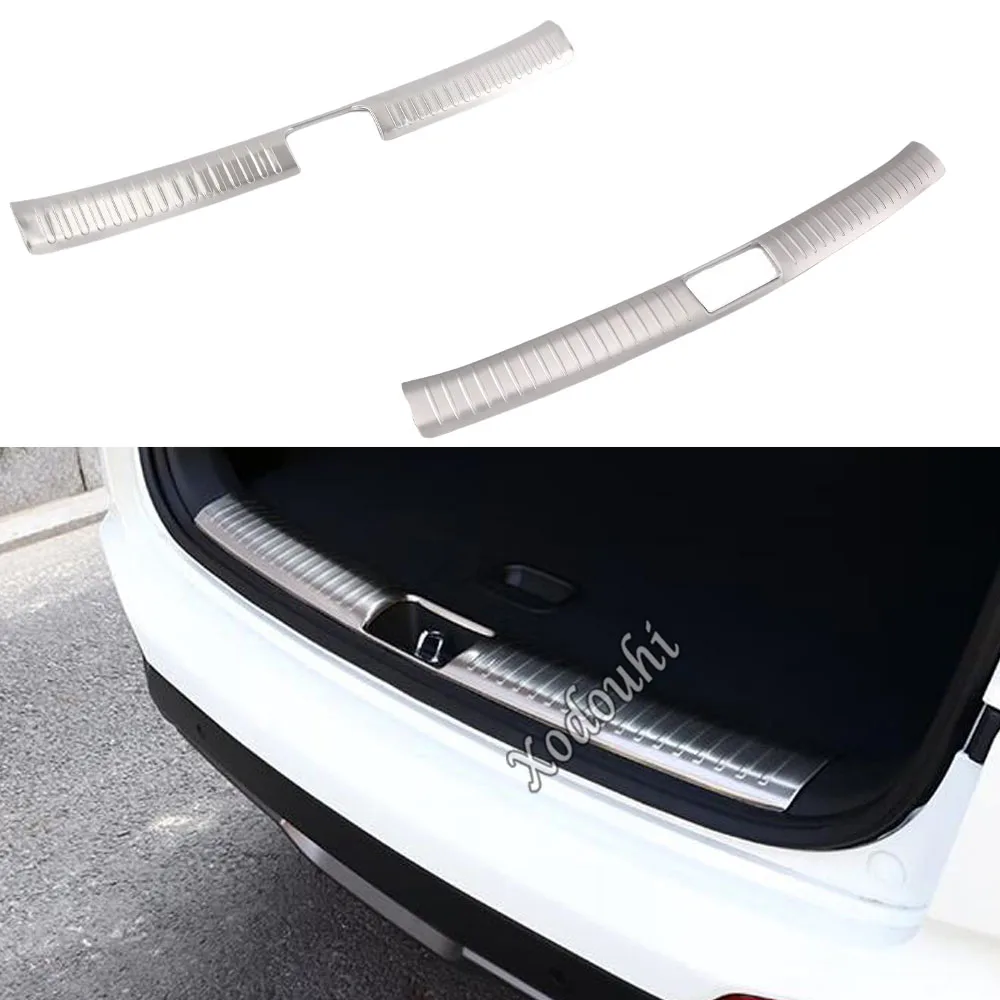 Car Stainless Steel Inner Rear Back Bumper Trim Plate Trunk Frame Threshold For Hyundai Creta IX25 2014 2015 2016 2017 2018 2019